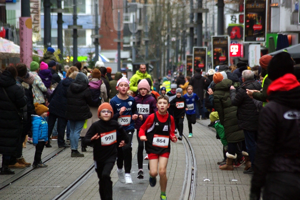 2024 12 15 Weihnachtslauf Laufstrecke Schueler