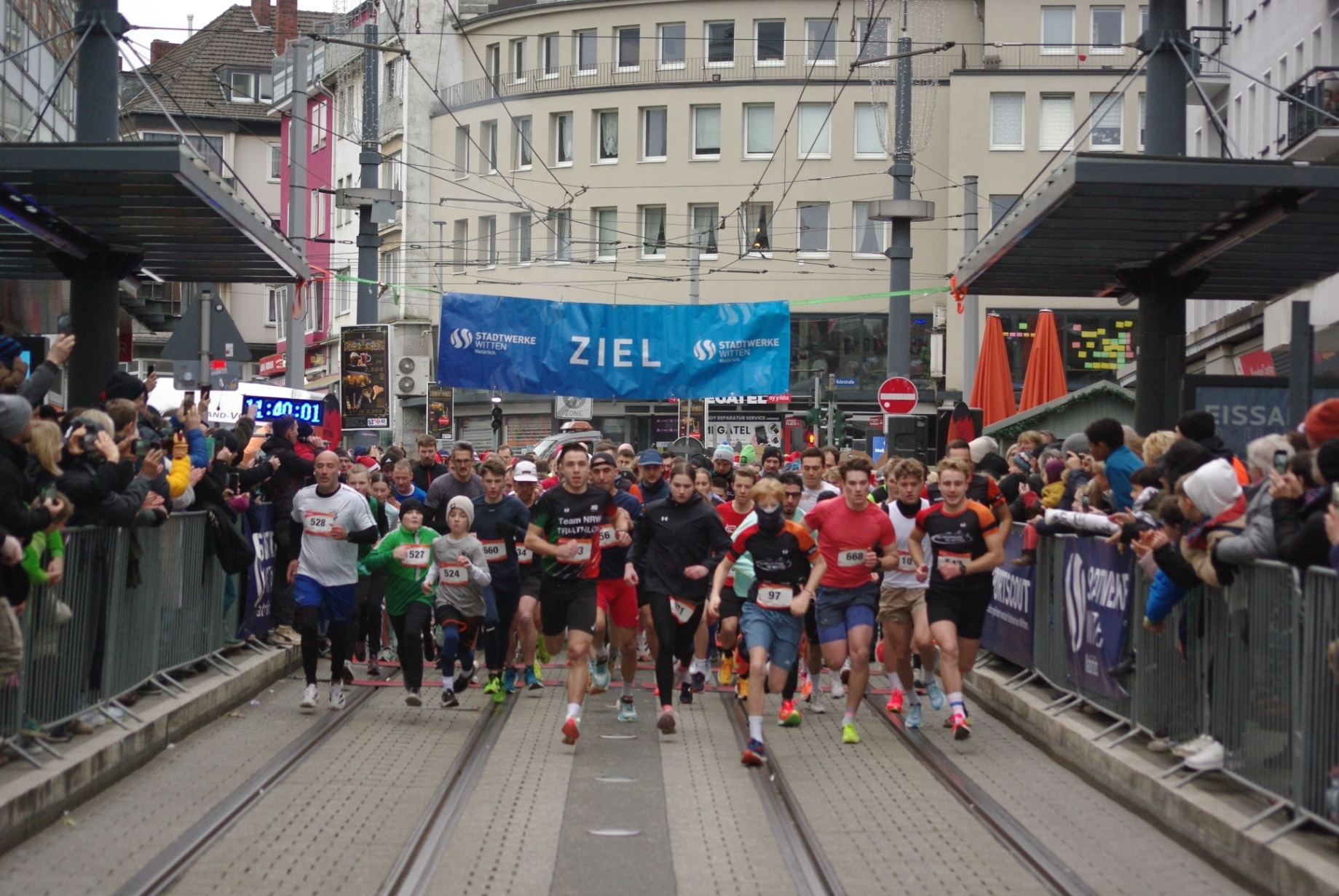 20251214 Weihnachtslauf Start 5km