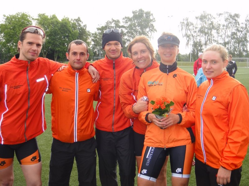 Frank Hunstein, Markus Dildrop, Till Pastor, Anne Wilner, Conny Dauben und Marlies Steffen