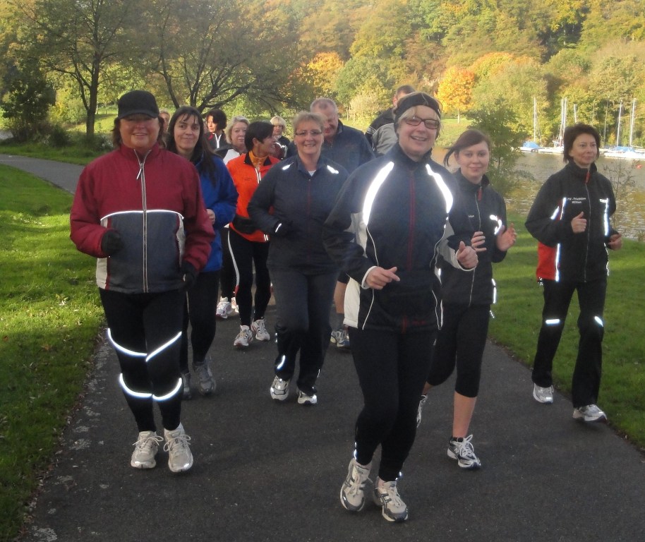 Gute Laune beim Laufen!