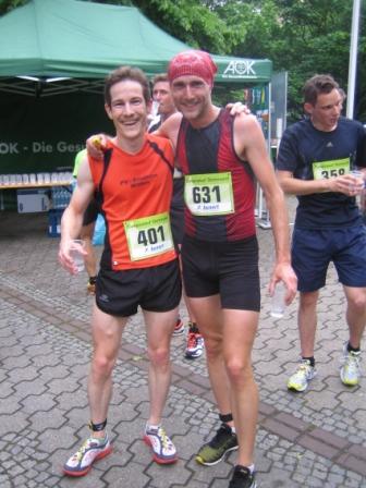 Persönliche Bestzeit für Pascal (li), Roland (re.)