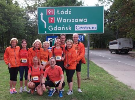 Laufen und sightseeing in Danzig