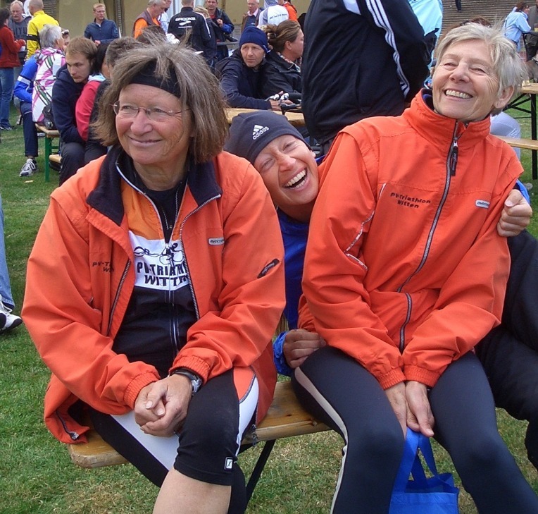 Gute Laune in Gladbeck - Ingelore, Conny, Monika