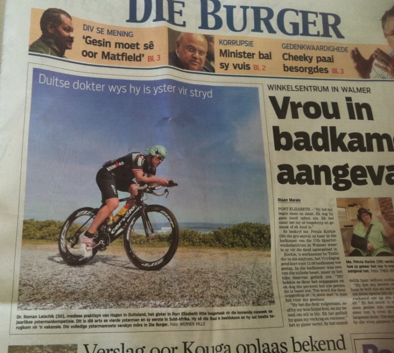 Titelbild in Süd-Afrika