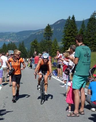 Zieleinfahrt für Desiree