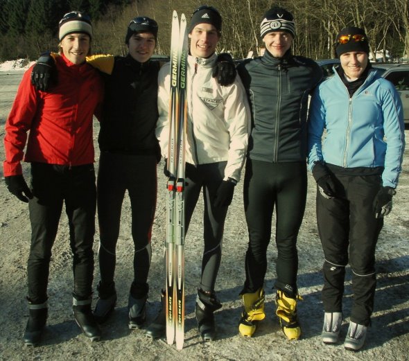 PVT-Team im Schnee