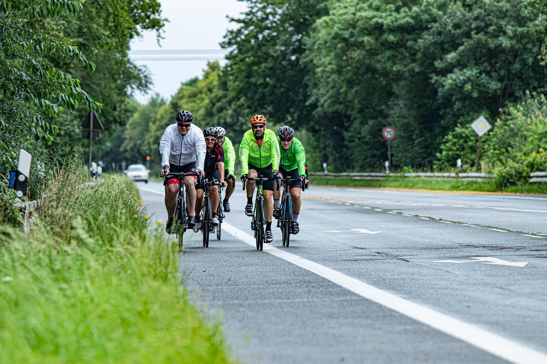 Geballte Radpower auf Tour A