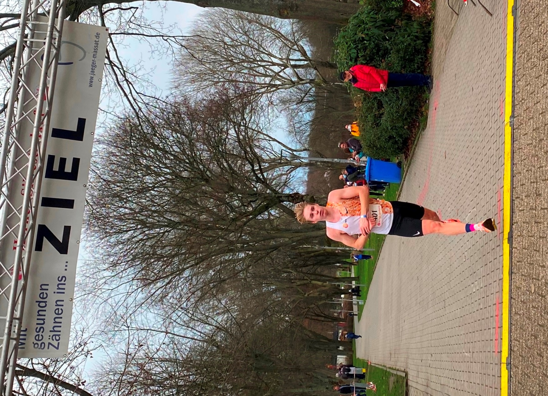 20211231 Fahrenson Luca Silvesterlauf Ziel