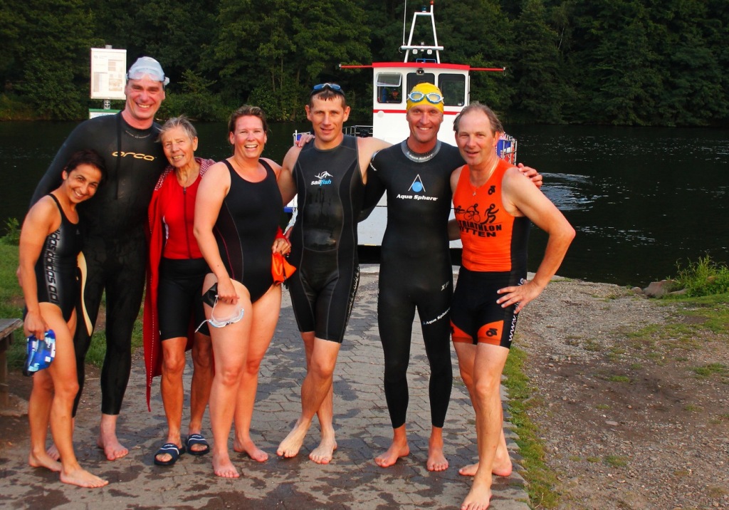 Schwimmtraining in der Ruhr