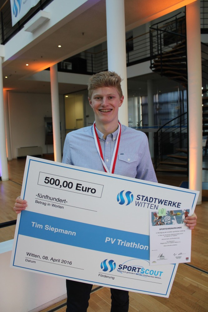 Tim Siepmann Ehrung 2016