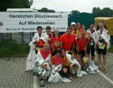 Alle glücklich und erfolgreich im Ziel!