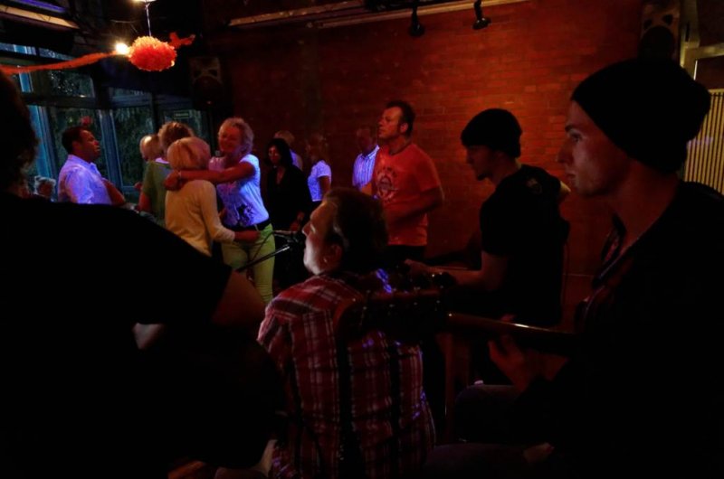 Stimmung bis in die Nacht!